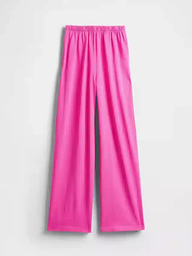 Pantalon droit en coton épais