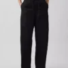 Pantalon Easy Barrel en popeline