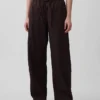 Pantalon Easy Barrel en popeline