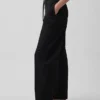 Pantalon Easy Barrel en popeline