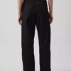 Pantalon Easy Barrel en popeline