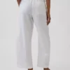 Pantalon Easy Barrel en popeline