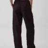 Pantalon Easy Barrel en popeline