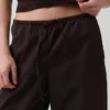 Pantalon Easy Barrel en popeline