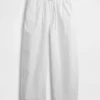 Pantalon Easy Barrel en popeline