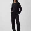Pantalon en coton 100 % au crochet