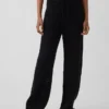 Pantalon en coton 100 % au crochet