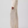 Pantalon en coton 100 % au crochet