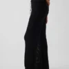 Pantalon en coton 100 % au crochet