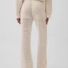 Pantalon en coton 100 % au crochet