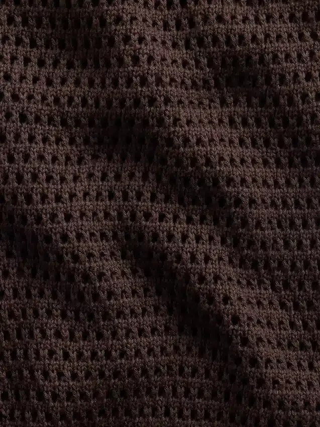 Pantalon en coton 100 % au crochet