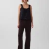 Pantalon en coton 100 % au crochet