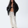 Pantalon en coton 100 % au crochet