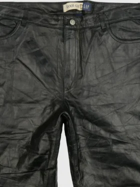 Pantalon en cuir Gapvintage pour femme des années 90 – taille 16