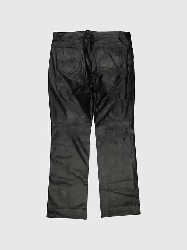 Pantalon en cuir Gapvintage pour femme des années 90 - taille 16