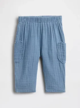 Pantalon en gaze de coton pour bébé « Brannan Bear »