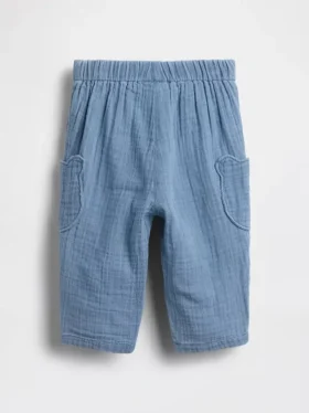 Pantalon en gaze de coton pour bébé « Brannan Bear »