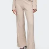 Pantalon en maille CashSoft à larges côtes