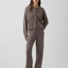 Pantalon en maille « Shaker Stitch » CashSoft