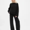 Pantalon en maille « Shaker Stitch » CashSoft