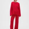 Pantalon en maille « Shaker Stitch » CashSoft