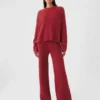 Pantalon en maille « Shaker Stitch » CashSoft
