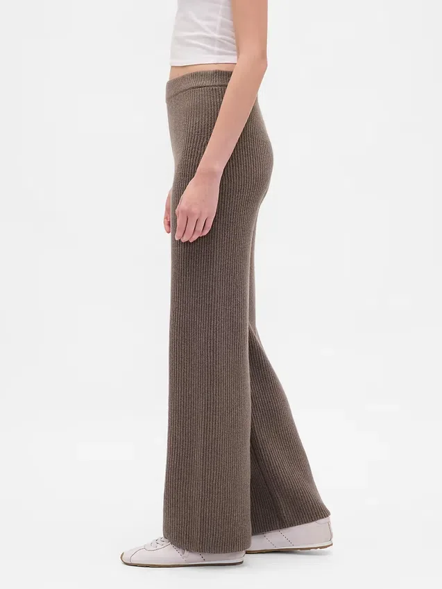 Pantalon en maille « Shaker Stitch » CashSoft