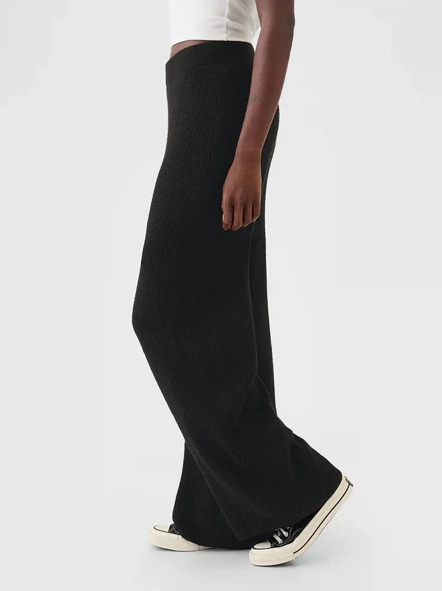 Pantalon en maille « Shaker Stitch » CashSoft