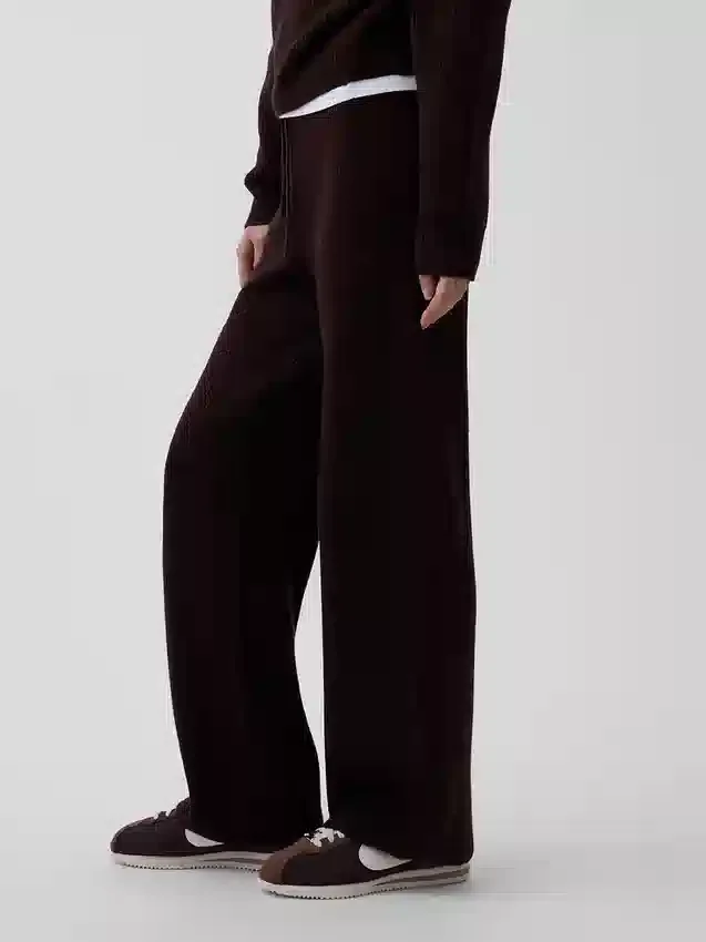 Pantalon en maille « Shaker Stitch » CashSoft