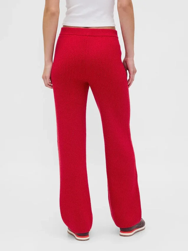 Pantalon en maille « Shaker Stitch » CashSoft