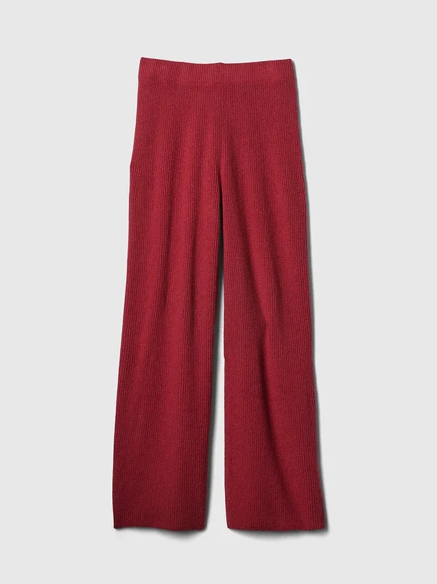 Pantalon en maille « Shaker Stitch » CashSoft