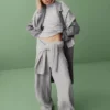 Pantalon en maille « Shaker Stitch » CashSoft