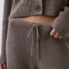 Pantalon en maille « Shaker Stitch » CashSoft