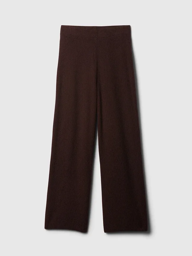 Pantalon en maille « Shaker Stitch » CashSoft