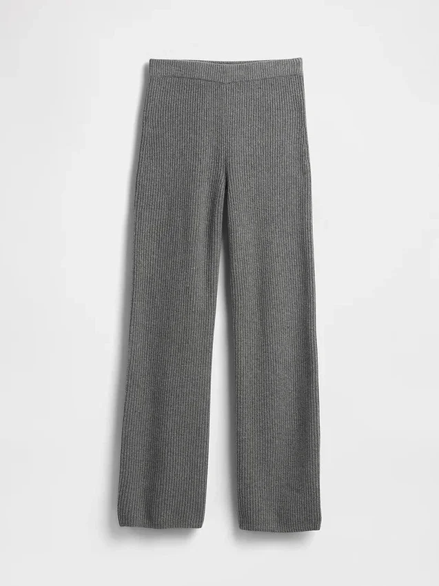 Pantalon en maille « Shaker Stitch » CashSoft