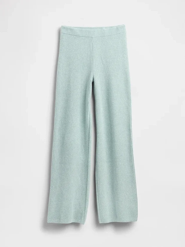 Pantalon en maille « Shaker Stitch » CashSoft
