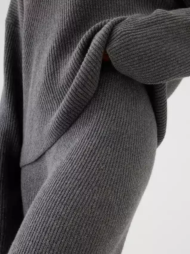 Pantalon en maille « Shaker Stitch » CashSoft
