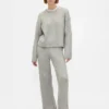 Pantalon en maille torsadée CashSoft