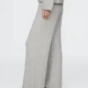 Pantalon en maille torsadée CashSoft