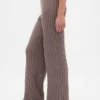 Pantalon en maille torsadée CashSoft