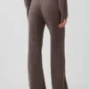 Pantalon en maille torsadée CashSoft