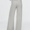Pantalon en maille torsadée CashSoft