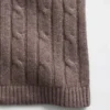 Pantalon en maille torsadée CashSoft