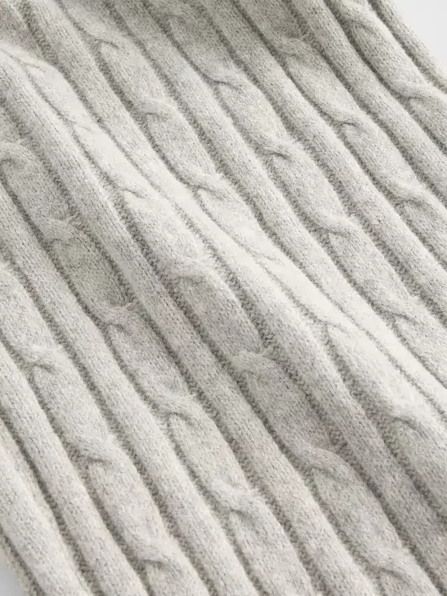 Pantalon en maille torsadée CashSoft