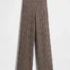 Pantalon en maille torsadée CashSoft