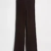 Pantalon en maille torsadée CashSoft