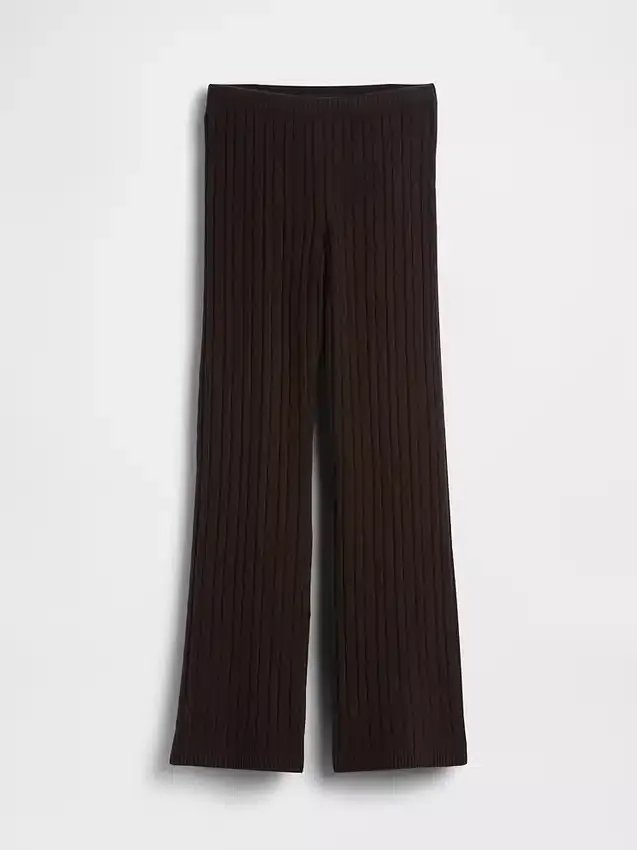 Pantalon en maille torsadée CashSoft