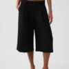 Pantalon-jupe taille basse