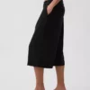 Pantalon-jupe taille basse