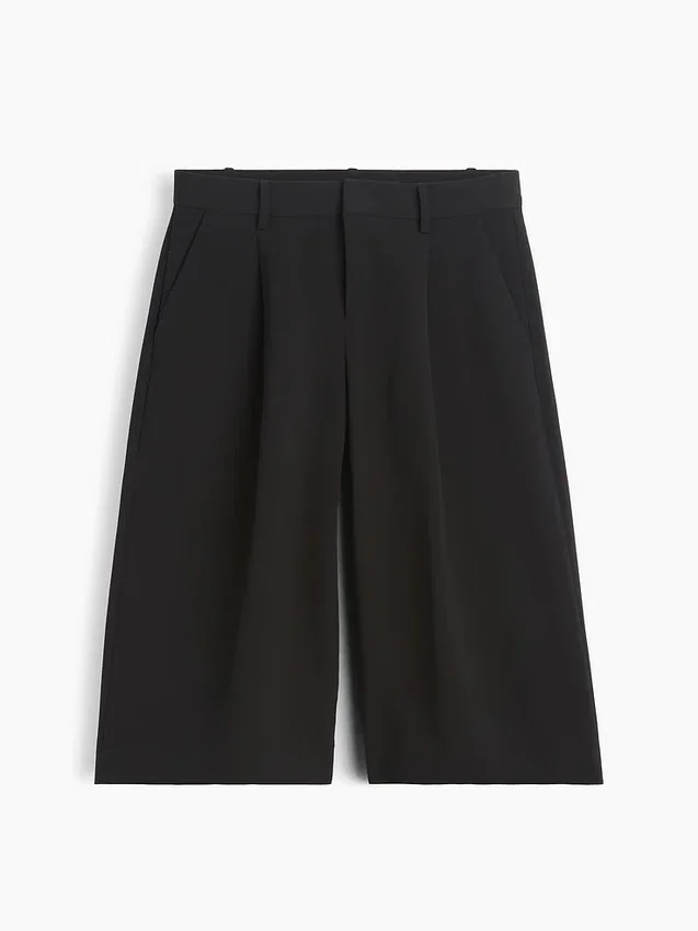 Pantalon-jupe taille basse